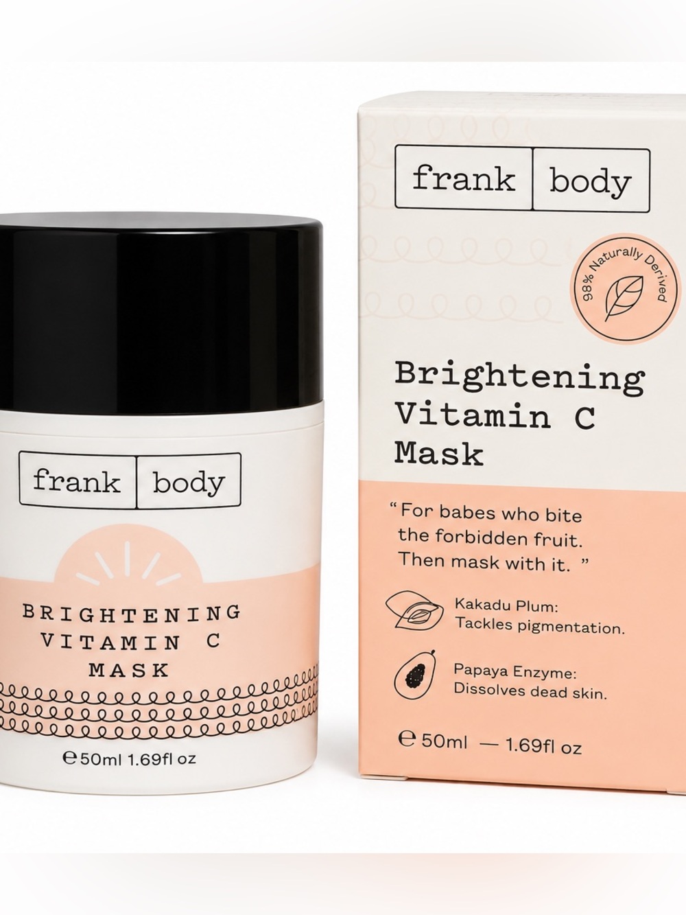 Frank Body - Brightening Vitamin C Mask - BNIB